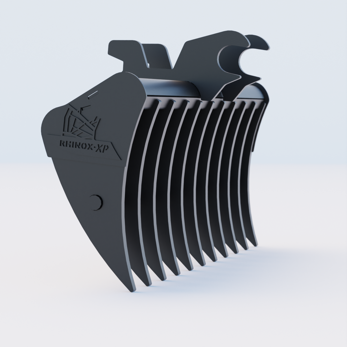 Hitachi ZX30U Land Rake 48" / 1200mm Side