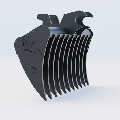 Hitachi ZX30U Land Rake 48" / 1200mm Side