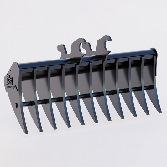 Hitachi ZX26U Land Clearance Rake 48 Inch | Rhinox Group US