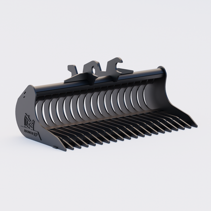 Deere 30P Quick Attach Rake Riddle Bucket 48" / 1200mm Front