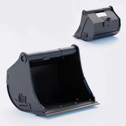 24" Heavy Duty Digging Bucket to suit TAG Coupler QC27 (1.25" Pin) Front & Back - Variant 4