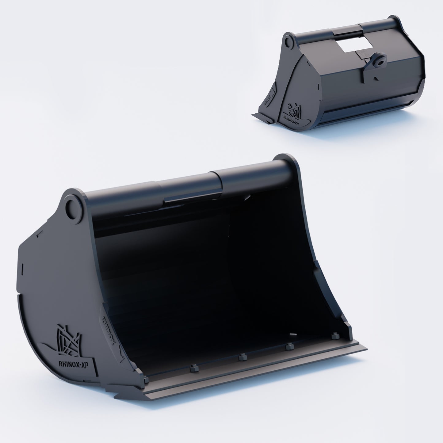 30" Heavy Duty Digging Bucket to suit TAG Coupler QC27 (1.25" Pin) Front & Back - Variant 2