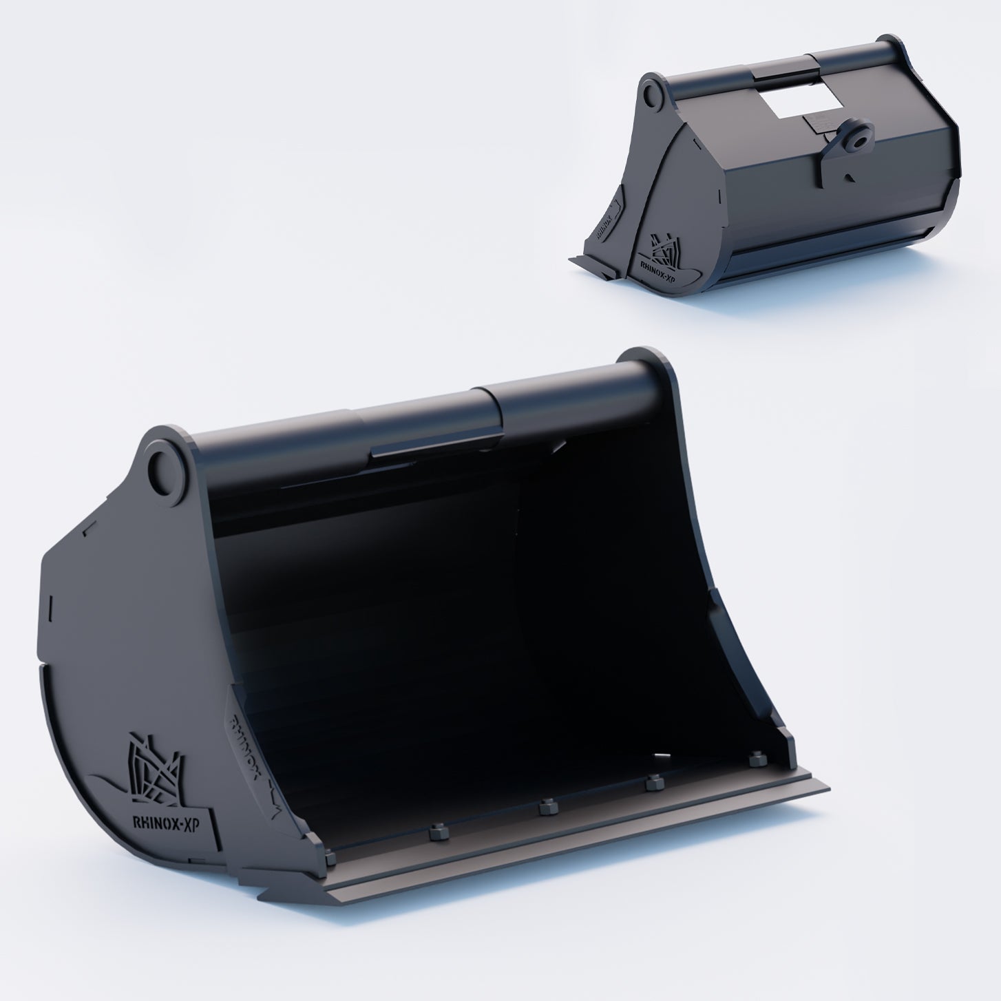 30" Heavy Duty Digging Bucket to suit TAG Coupler QC27 (1.25" Pin) Front & Back - Variant 2