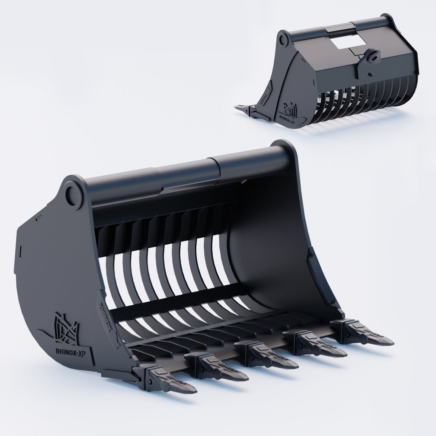 Heavy Duty Skeleton Bucket to suit TAG Coupler QC27 (1.25" Pin)