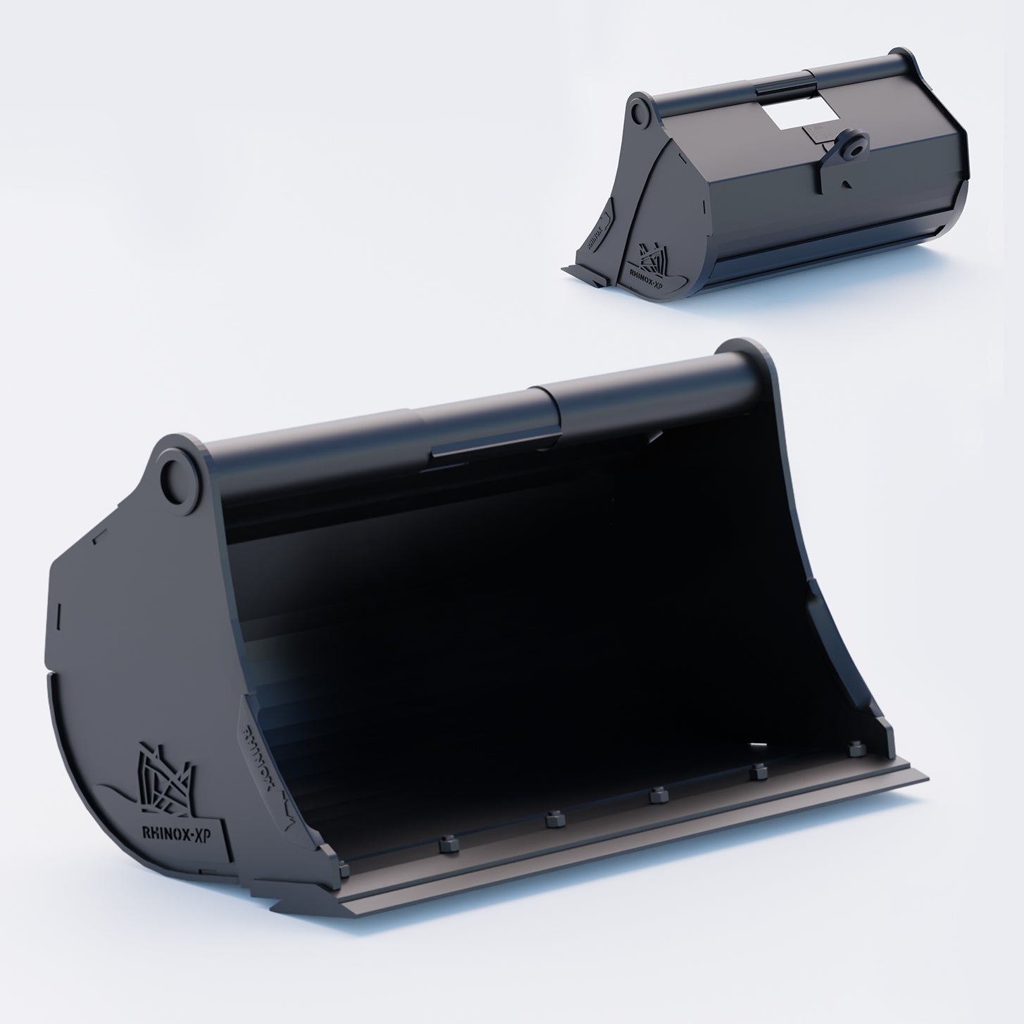 36" Heavy Duty Digging Bucket to suit TAG Coupler QC27 (1.25" Pin) Front & Back - Variant 2
