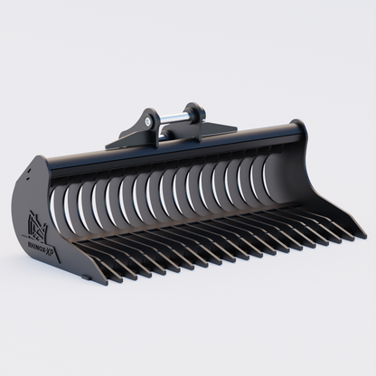 XCMG XE35U Rake Riddle Bucket 48" / 1200mm Front