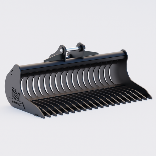 XCMG XE35U Rake Riddle Bucket 48" / 1200mm Front