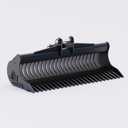 Sany SY50U Rake Riddle Bucket 60" / 1500mm Front