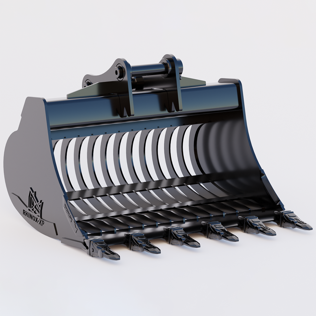 XCMG XE55U Riddle Bucket / Shaker Bucket 36" / 915mm | Rhinox Group US
