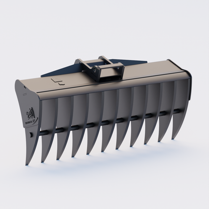 Bobcat E45 X-CHANGE Land Rake 60" / 1500mm Back