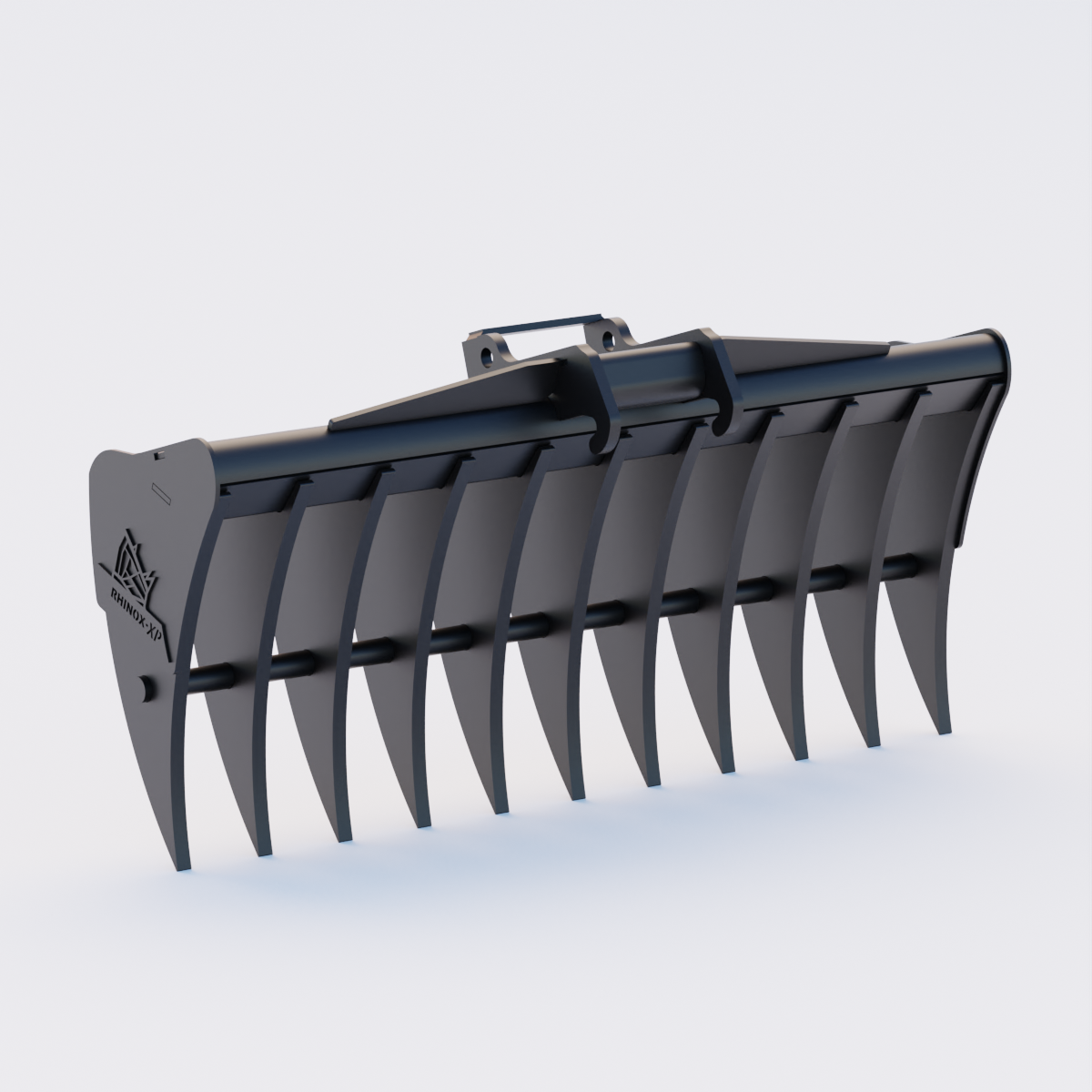 Bobcat E63 X-CHANGE Land Rake 60" / 1500mm Front