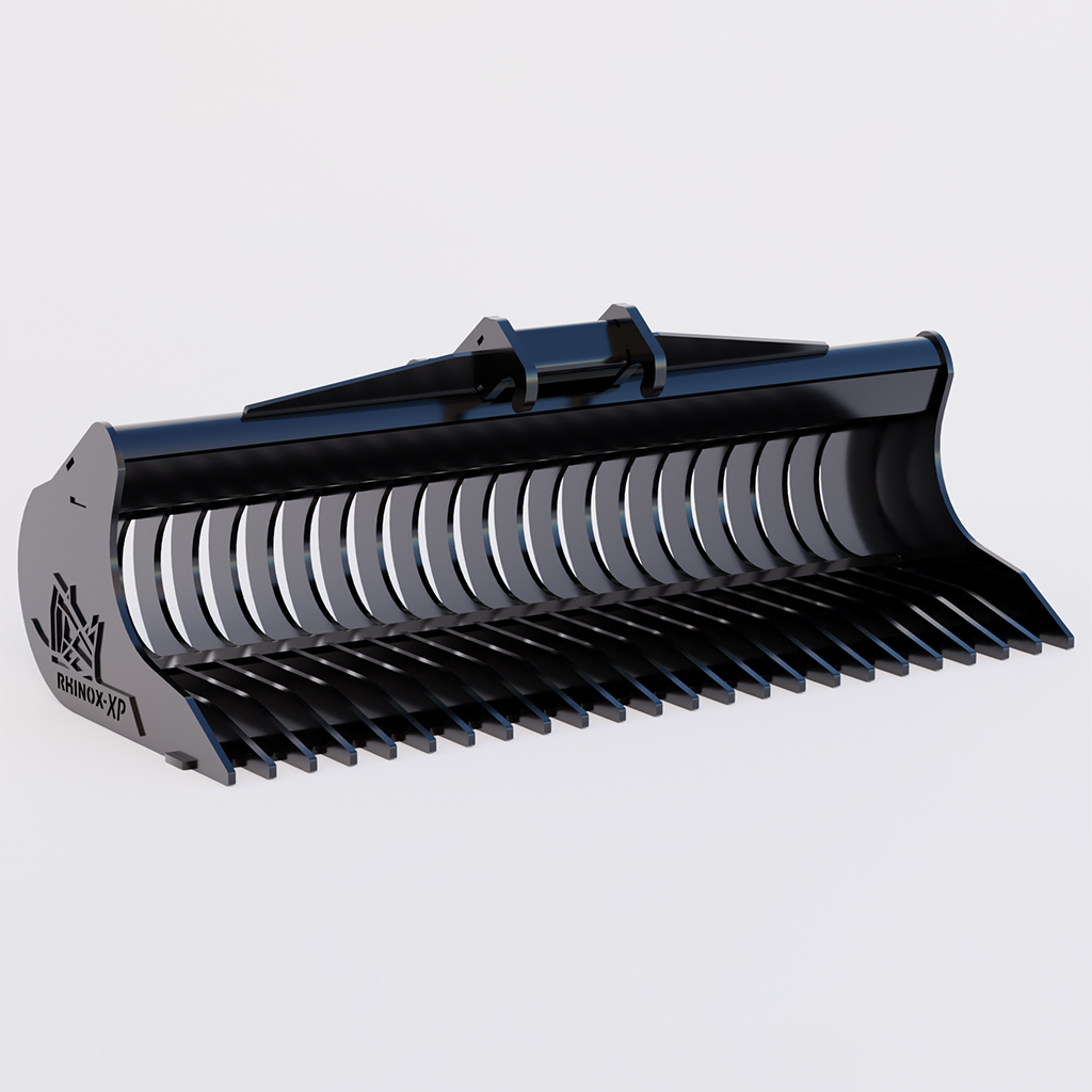 Bobcat X335 X-CHANGE Rake Riddle Bucket 60" / 1500mm