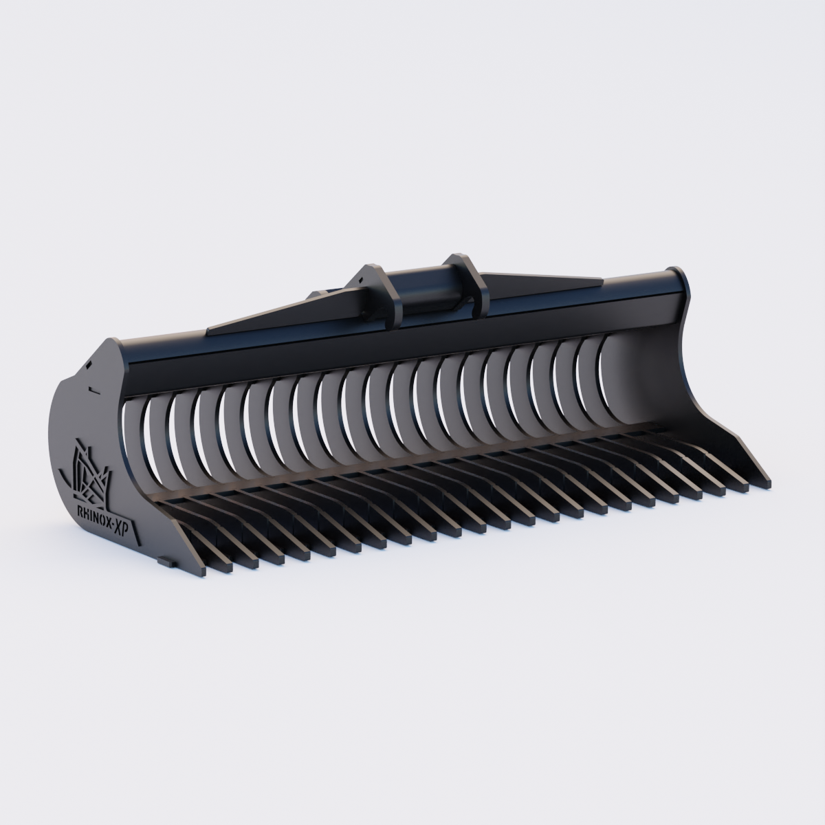 Bobcat E50 X-CHANGE Rake Riddle Bucket 60