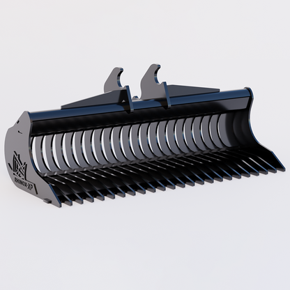 Kubota KX057-4 Rake Riddle Bucket 60 Inch | Rhinox Group US