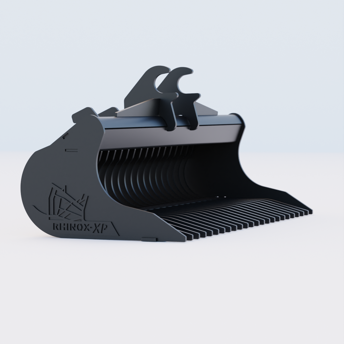 Deere 50D Quick Attach Rake Riddle Bucket 60" / 1500mm Side