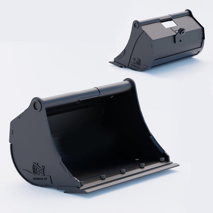 36" Heavy Duty Digging Bucket to suit TAG Coupler QC27 (1.25" Pin) Front & Back - Variant 4