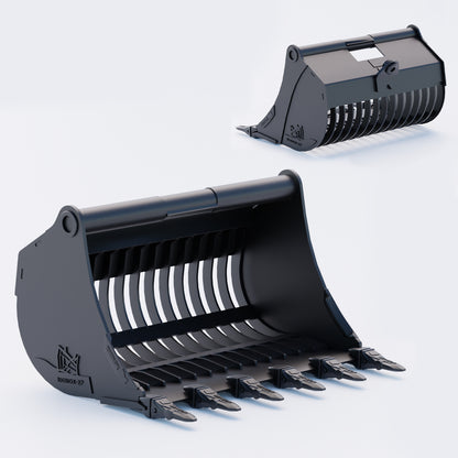Heavy Duty Skeleton Bucket to suit TAG Coupler QC27 (1.25" Pin)