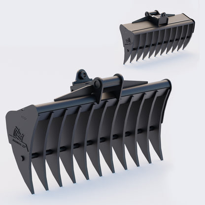 Land Rake to suit TAG Coupler QC27 (1.25" Pin)