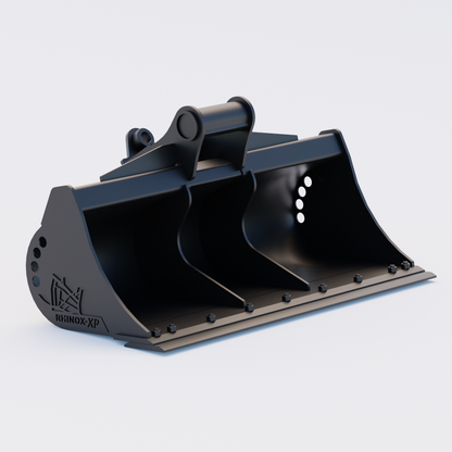 60" Heavy Duty Grading Bucket / Ditching Bucket to suit TAG Coupler QC30 (1.75" Pin) Front