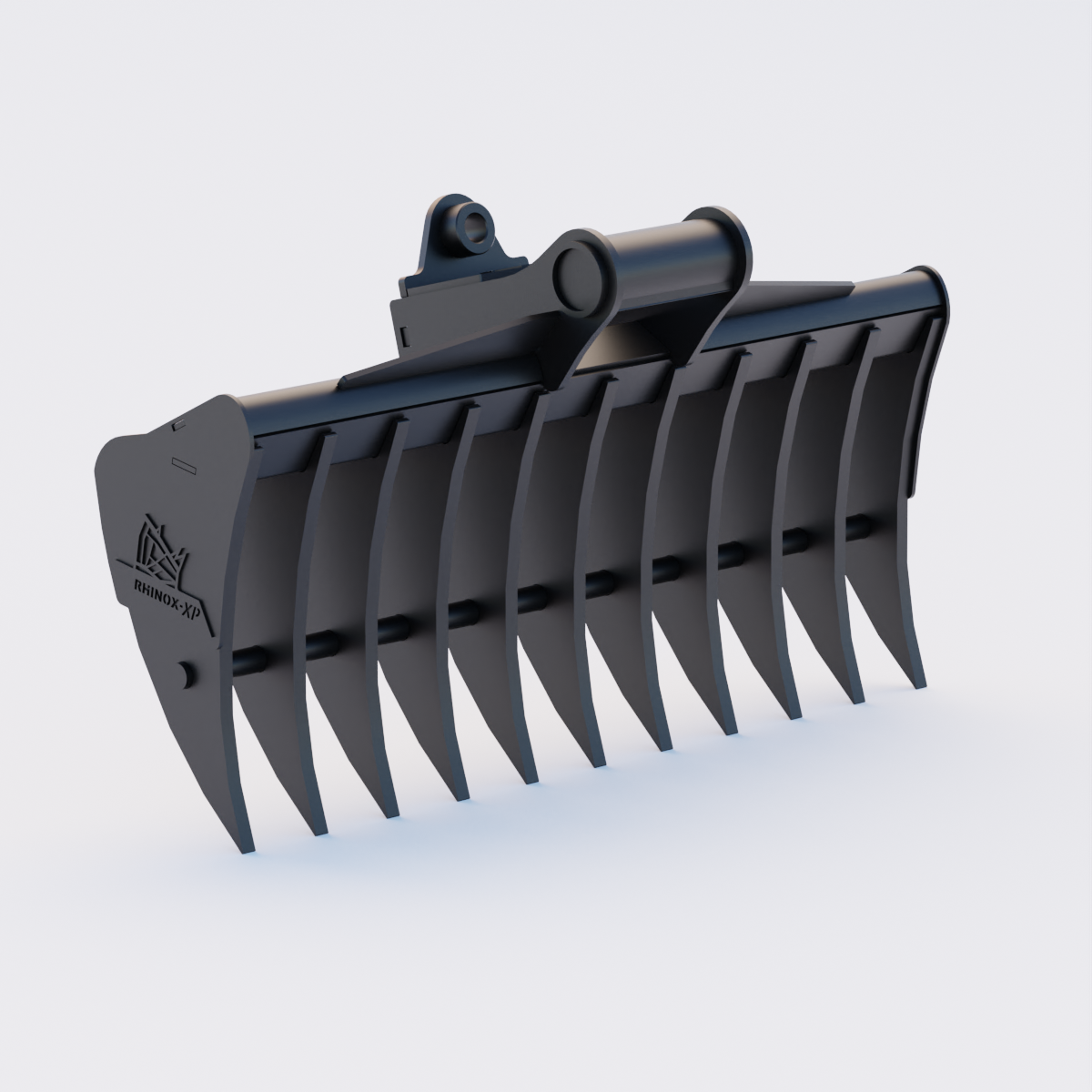 60" Land Rake to suit TAG Coupler QC30 (1.75" Pin) Front