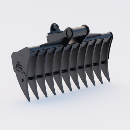 60" Land Rake to suit TAG Coupler QC30 (1.75" Pin) Front