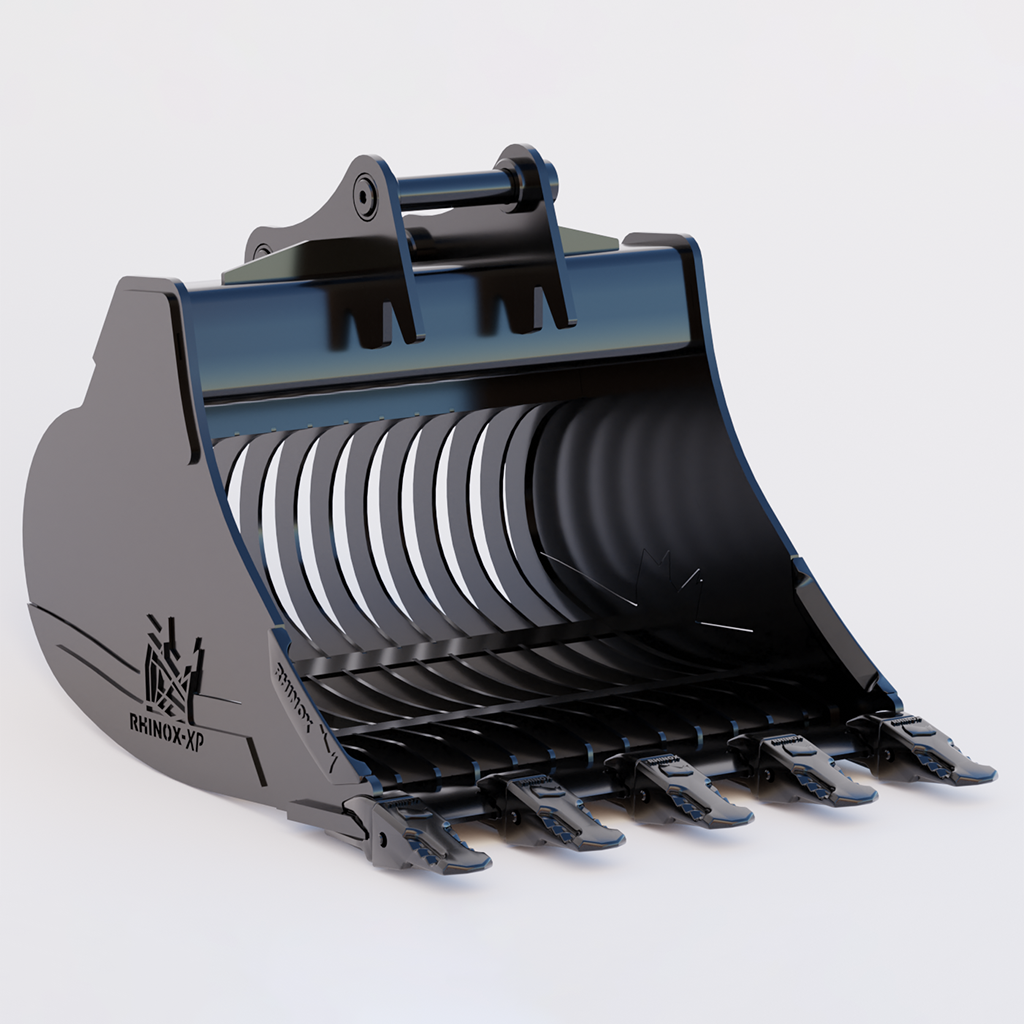 Kobelco SK85 Riddle Bucket / Shaker Bucket 36 Inch | Rhinox Group US