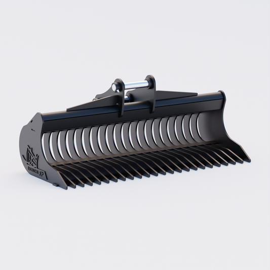 Sany SY75 Rake Riddle Bucket 60" / 1500mm Front