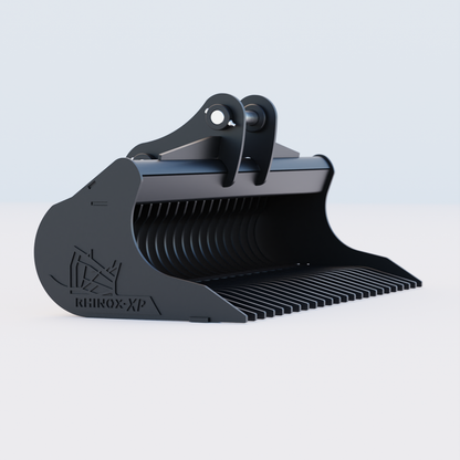 Bobcat E80 Rake Riddle Bucket 60" / 1500mm Side