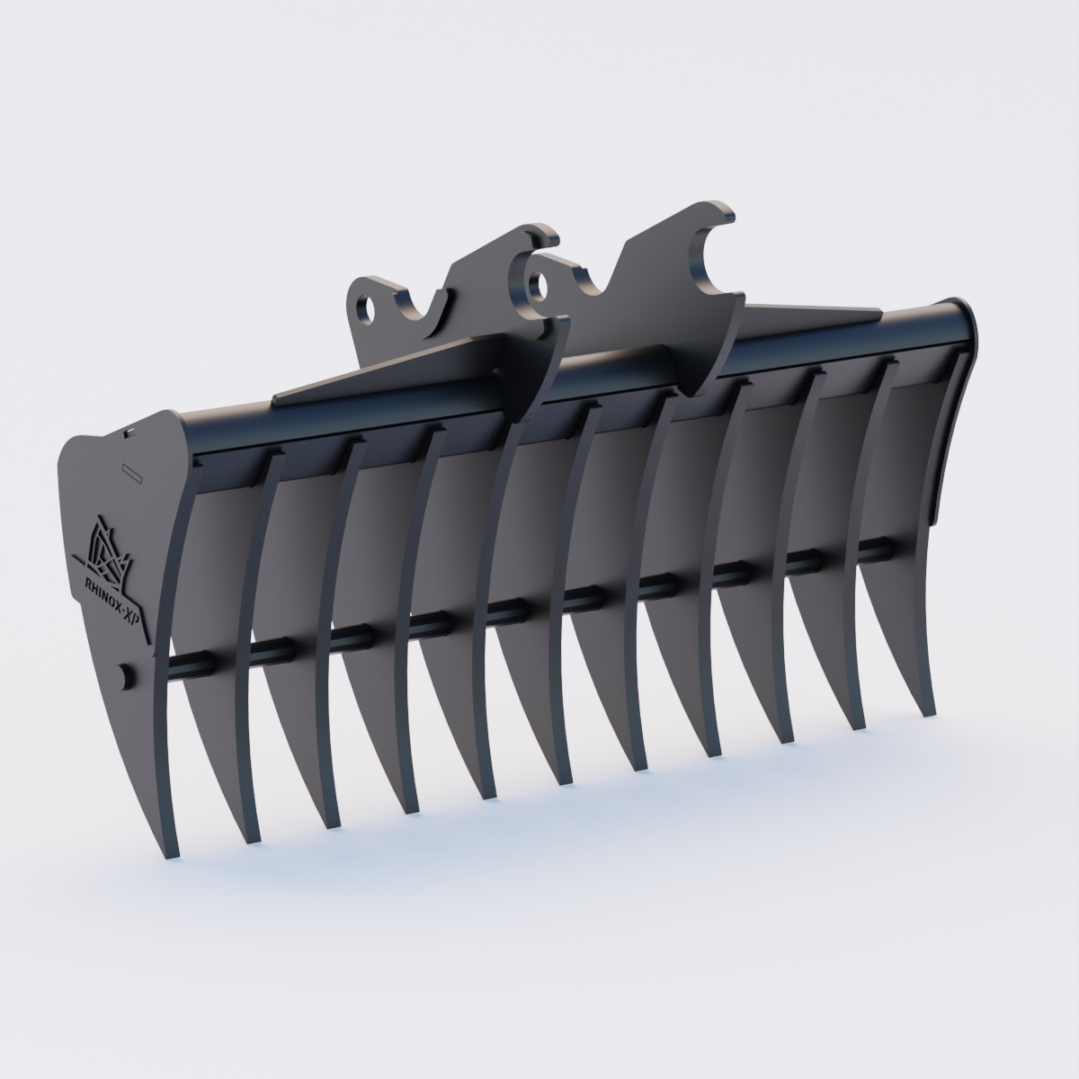 Kubota KX080 Quick Attach Land Rake 60" / 1500mm Front