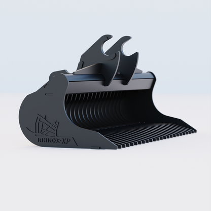 Kubota KX080 Quick Attach Rake Riddle Bucket 60" / 1500mm Side