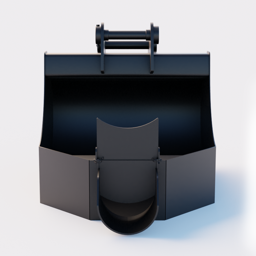 CAT 320 GC Concrete Pouring Bucket - Front 2