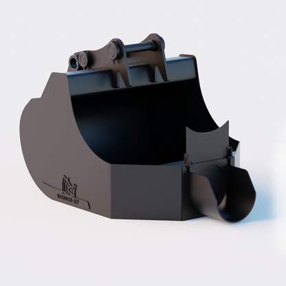 Komatsu PC210LC-11 Concrete Pouring Bucket - Front