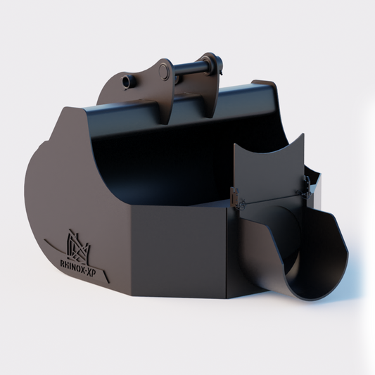 Komatsu PC88 Concrete Pouring Bucket - Front