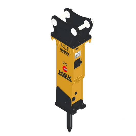 Hitachi ZX30U Hydraulic Hammer - Rhinox Group US