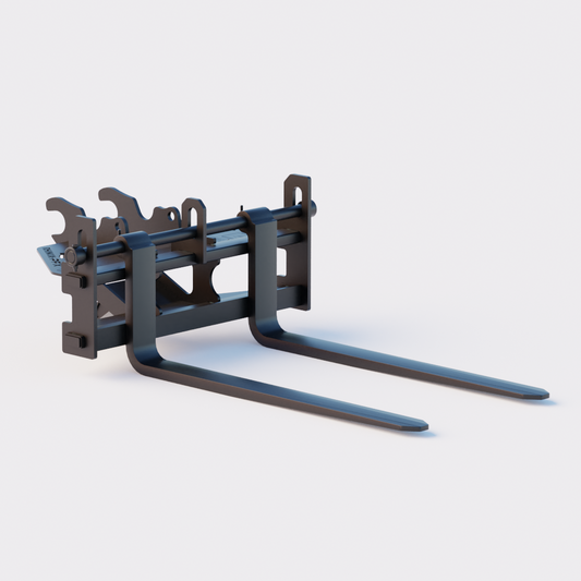 Kubota KX71 Quick Attach Pallet Forks Front