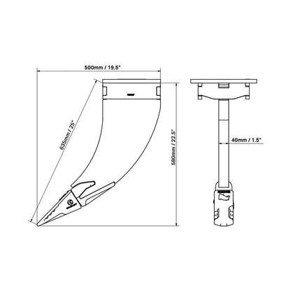 Kubota Quick Attach KX057 Ripper Tooth