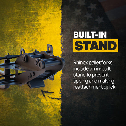 Bobcat E34 X-CHANGE Pallet Forks