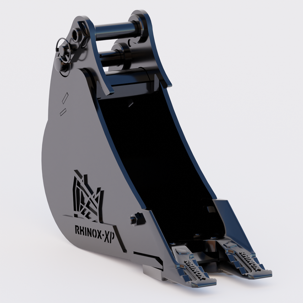 Kubota Quick Attach KX41 Digging Bucket 6" / 150mm Rhinox Group US